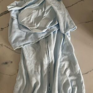 Halo Light Blue SleepSack Swaddle Velcro